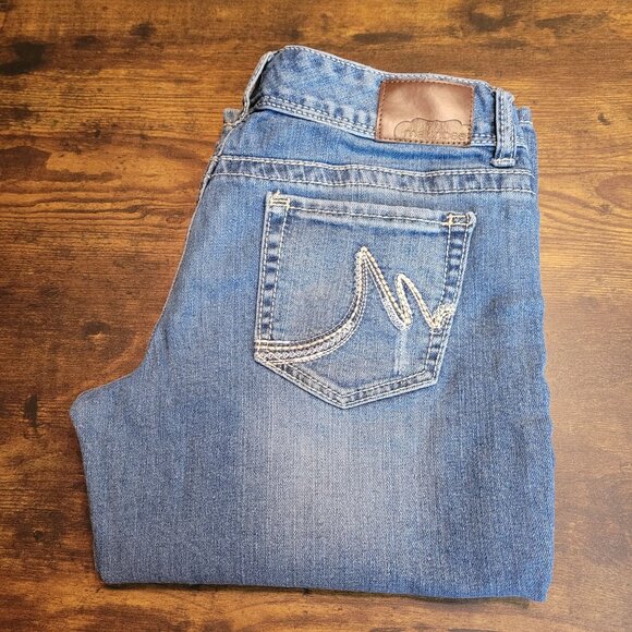 Maurices Jeans Womens 8 S Bootcut Low Rise Medium Light Wash Stretch - Picture 3 of 10